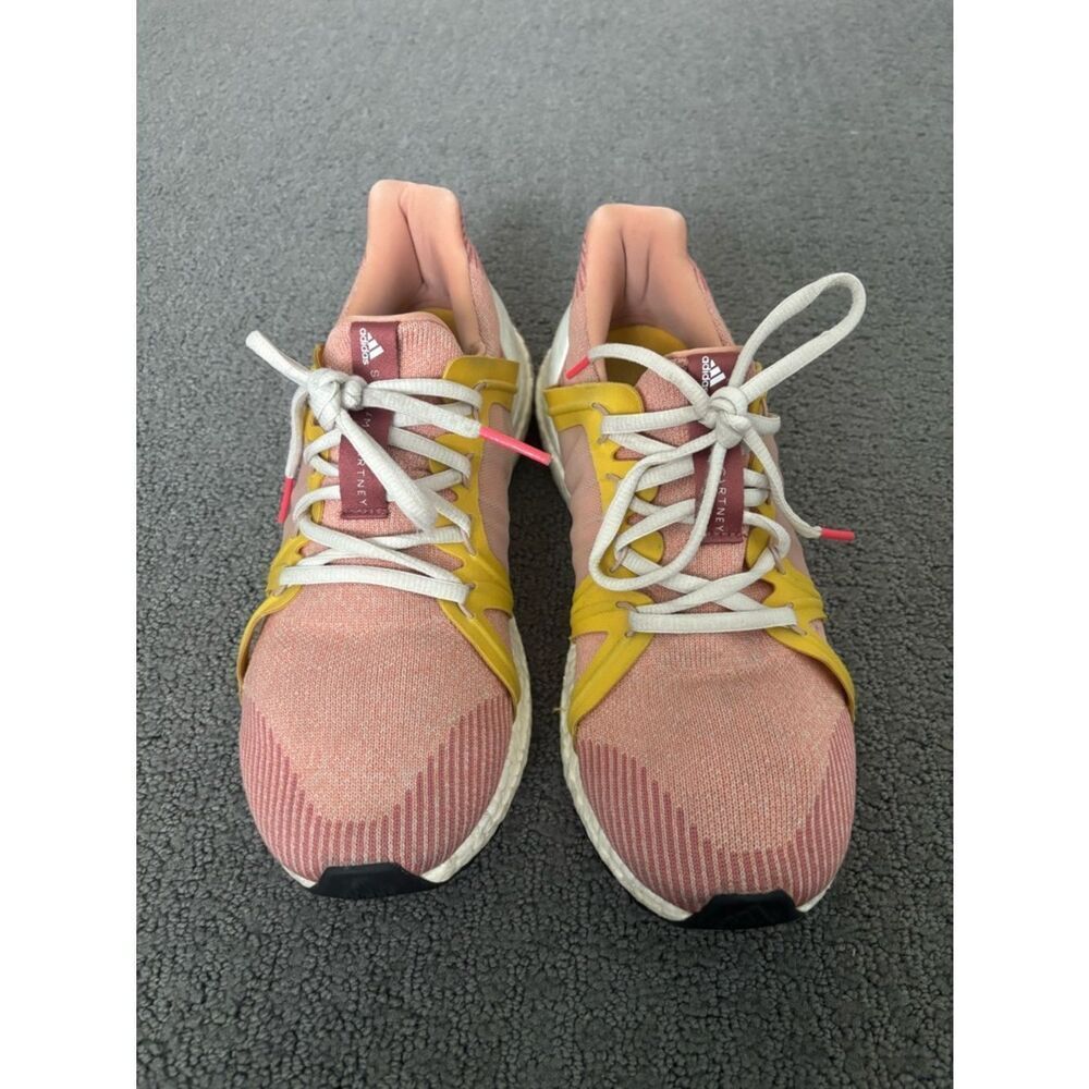 Stella McCartney Adidas Boost Women’s Peach & Yellow Athletic Sneakers